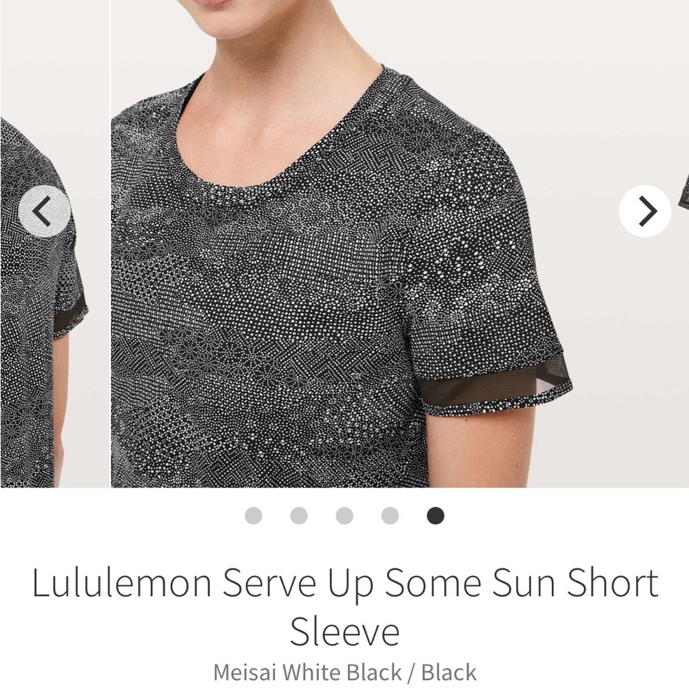 lululemon athletica Serve Up Some Sun Short Sleeve - Picture 4 of 9